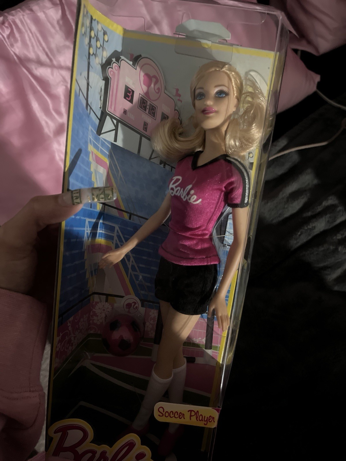 Mattel Barbie You Can Be Anything Soccer Player Doll Green a