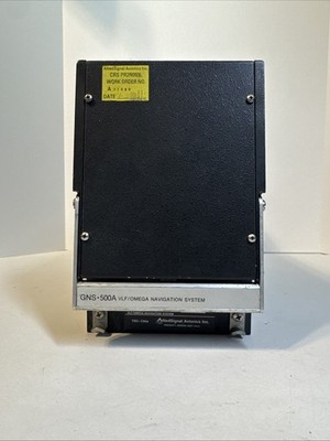 AlliedSignal GNS-500A OEU VLF Omega Nav System Aircraft Avionics Untested 