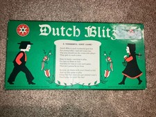 Vintage Dutch Blitz Game 1973 Pennsylvania Dutch Card Game Complete