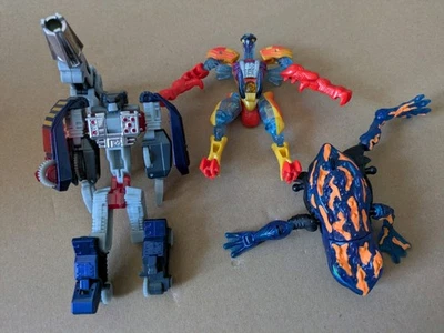 Transformers Beast Wars bundle tank silverbolt spittor - Image 1 of 2