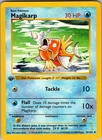 Magikarp 35/102 Uncommon Base Set Shadowless Pokemon 1st Edition Lightly Played