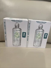 2pk X2 (4total) Bottles of  Biotrue Hydration Plus Multi-Purpose Solution 10oz
