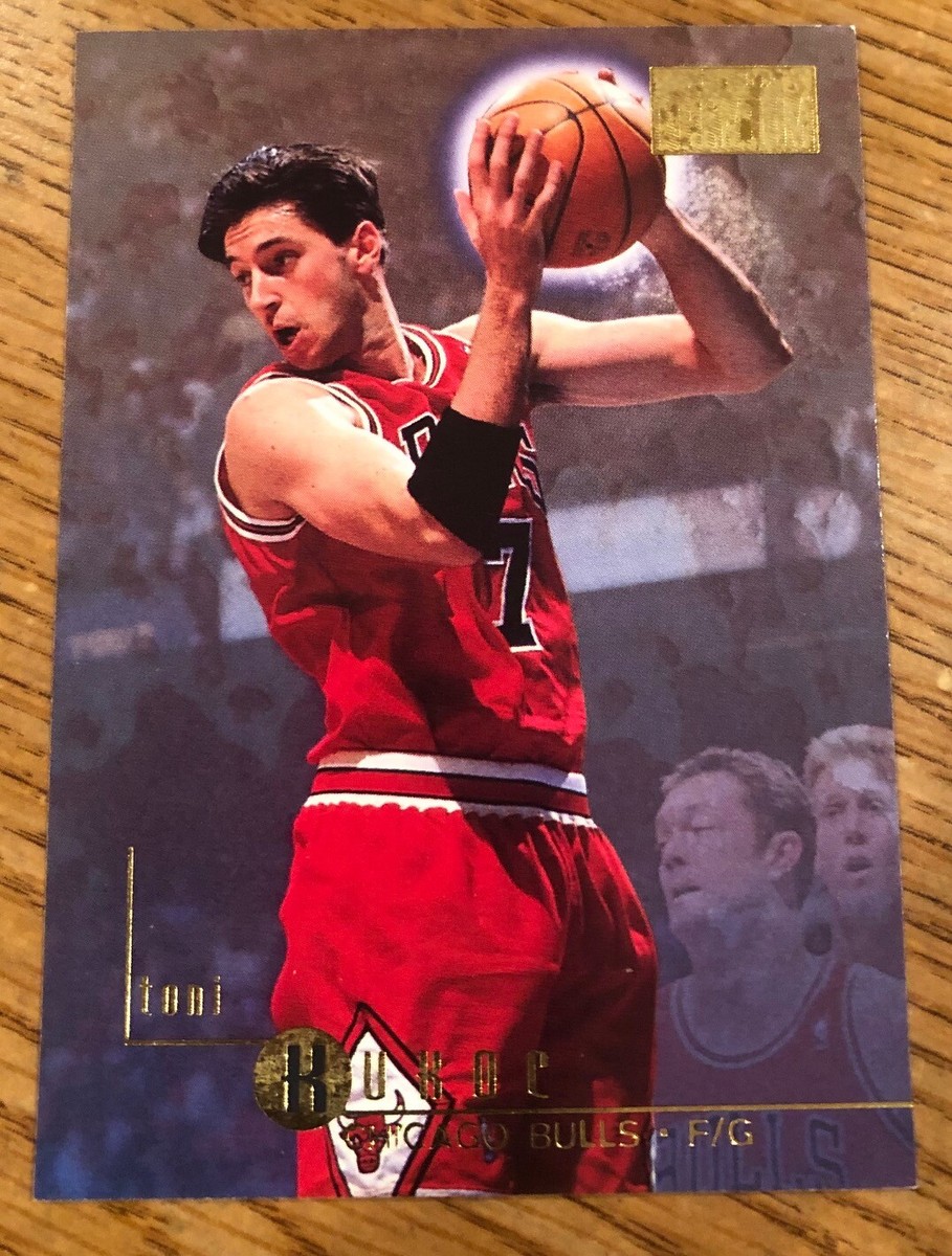 SP On Card Auto 】Toni Kukoc 1996-97 Skybox Premium Autographics