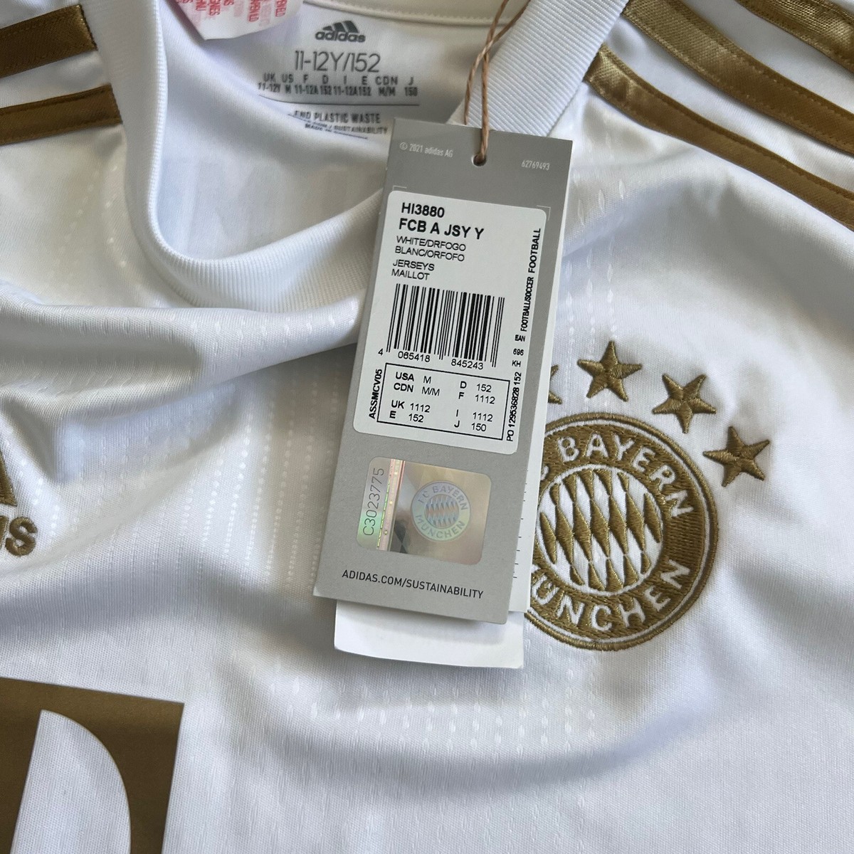 Maillot Domicile FC Bayern Munich 22/23 - Gnabry - Authentique Adidas - Neuf
