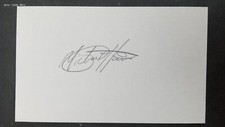 2004 Rome Braves: Mike Hanson, SIGNED 3x5 Card