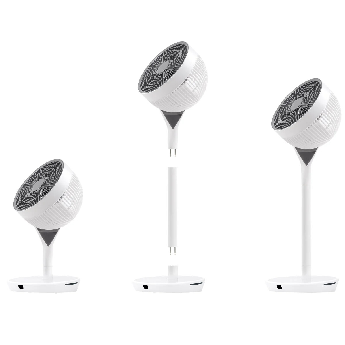 Woozoo 360 Pedestal Fan Air Circulator, Oscillating, Remote