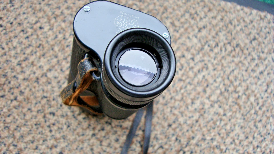 Fernglas Monokular E.LEITZ WETZLAR 15×60 Monofort mit Köcher N610304 - Bild 3 von 4