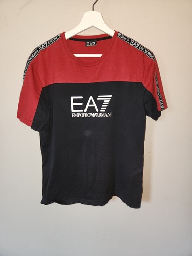 Giorgia Armani EA7 Short Sleeve Pullover Shirt - Men's Large - Excellent!