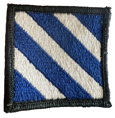 US Army 3rd Infantry Division Rock of the Marne Blue