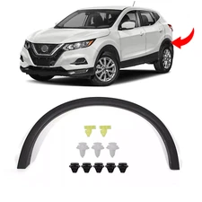 Fit 2014-2020 Nissan Rogue Left Rear Arch Fender Flare Trim Molding Left Driver
