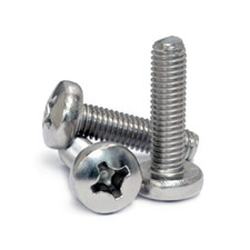 M2 M2.5 M3 Phillips Machine Screws Pan Head A2 Stainless Steel DIN 7985 H