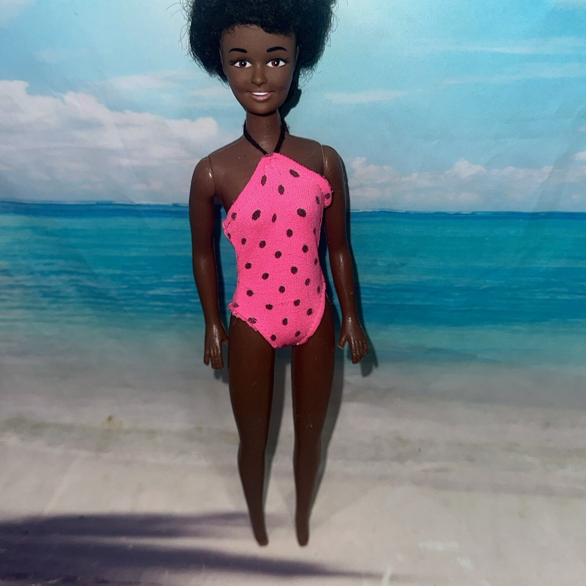 Vintage Black Barbie Clone Mini Mod Shillman AA doll Hong Kong