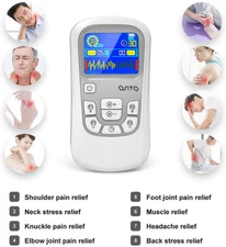 TENS Unit Muscle Stimulator Body Circulation Pain Relief Therapy Machine Device