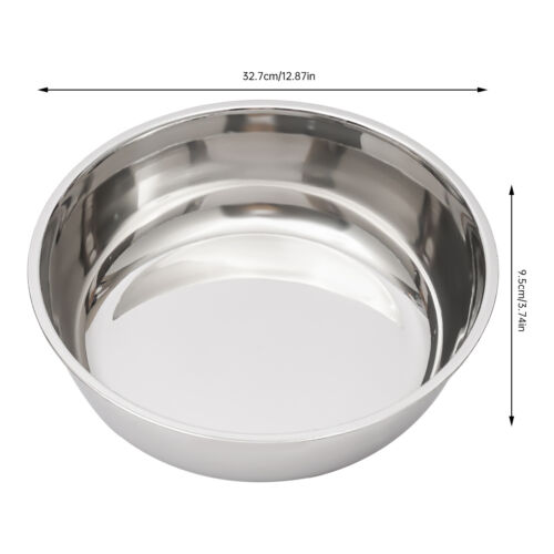 Juego de calentadores de alimentos de 4,5 l para chafer buffet de acero inoxidable redondo bandeja de calentamiento - Imagen 11 de 24