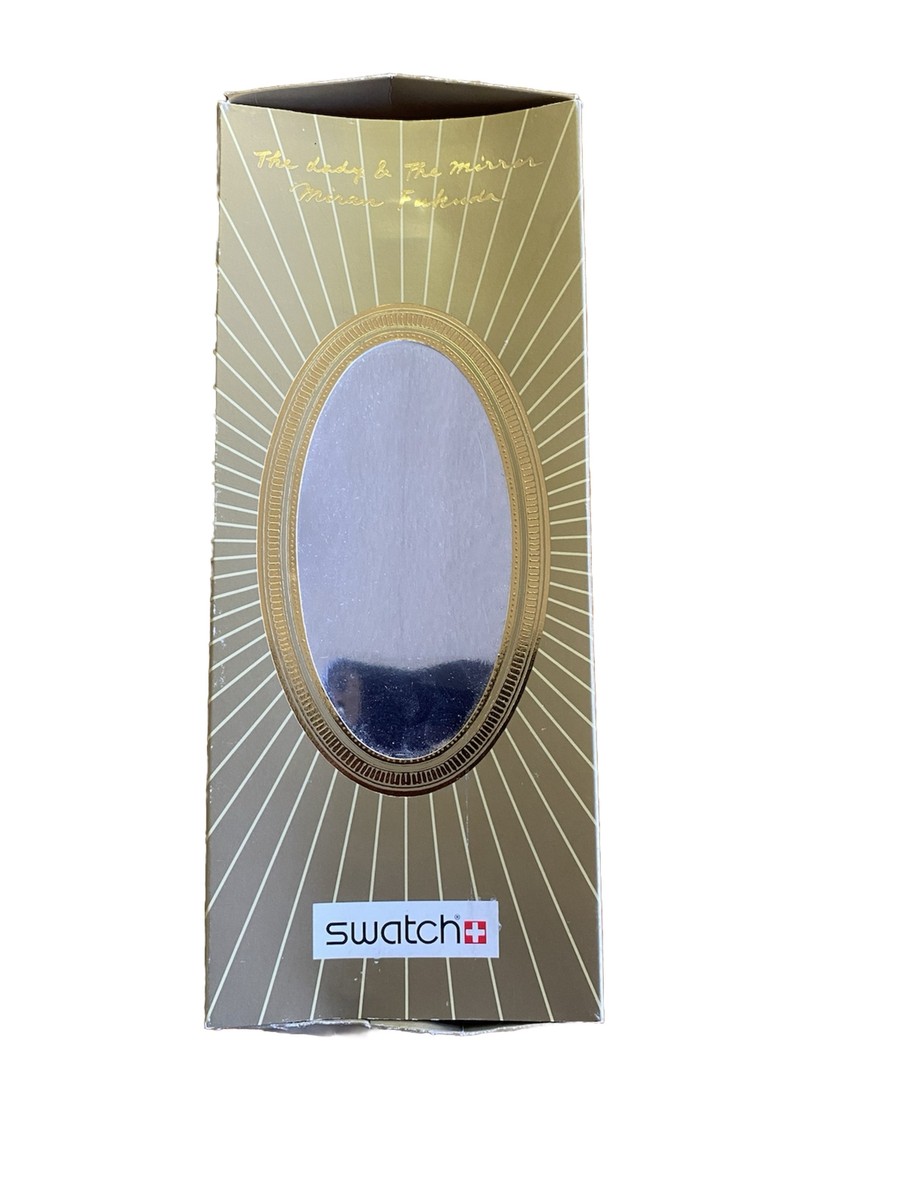 VTG 1997 Swatch Watch The Lady & The Mirror GN170 Designed