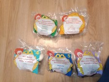 1997 Animal Pals McDonald's Happy Meal Toys - 5 Toys  10 Unused Bags