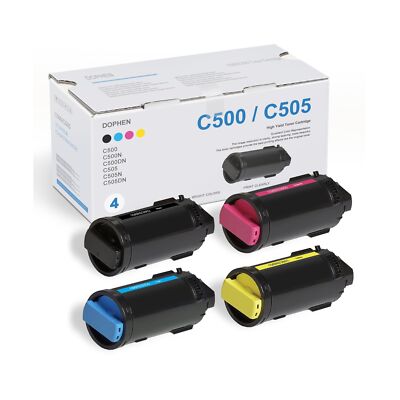 VersaLink C500/C505 Toner Cartridge Set 4Pack (1BK/1C/1M/1Y) - 106R03862 106R...