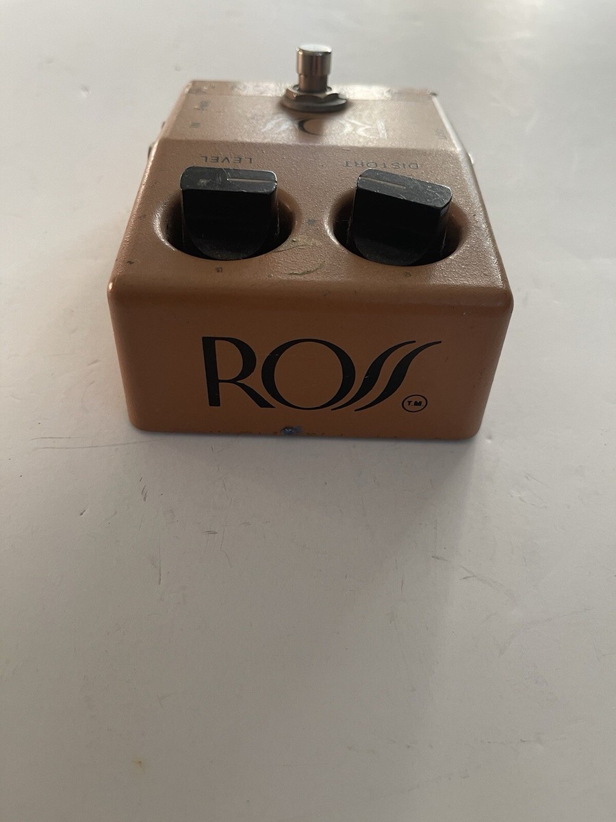 h*a様 ROSS Distortion 初期表記　70年代 h*a様 ROSS Distortion 初期表記 70年代 h*a様 ROSS Distortion