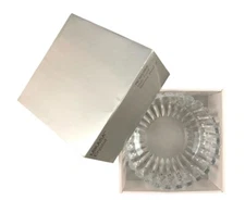 Mikasa Crystal High Point Serving Bowl Multi Sided Panels Giftware Box 1980s