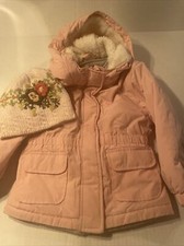 Wonder Nation Toddler 3 in 1 system coat Pink outer shell Gray inner Jacket 3t