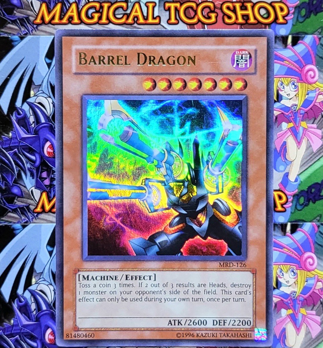 Yugioh Barrel Dragon Metal Raiders Ultra Rare MRD-126 NM | eBay