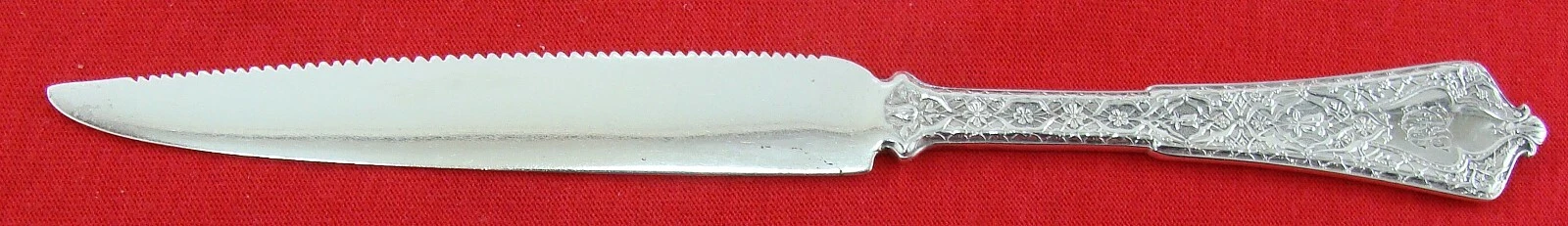 Persian by Tiffany & Co. Sterling Silver Serrated Fruit Knife ,7 3/4", Mono