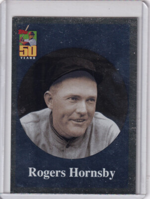 2001 Topps Before There Was Topps Rogers Hornsby #BT6 HOF