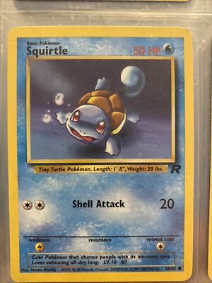 dark squirtle Pokmon Card | eBay