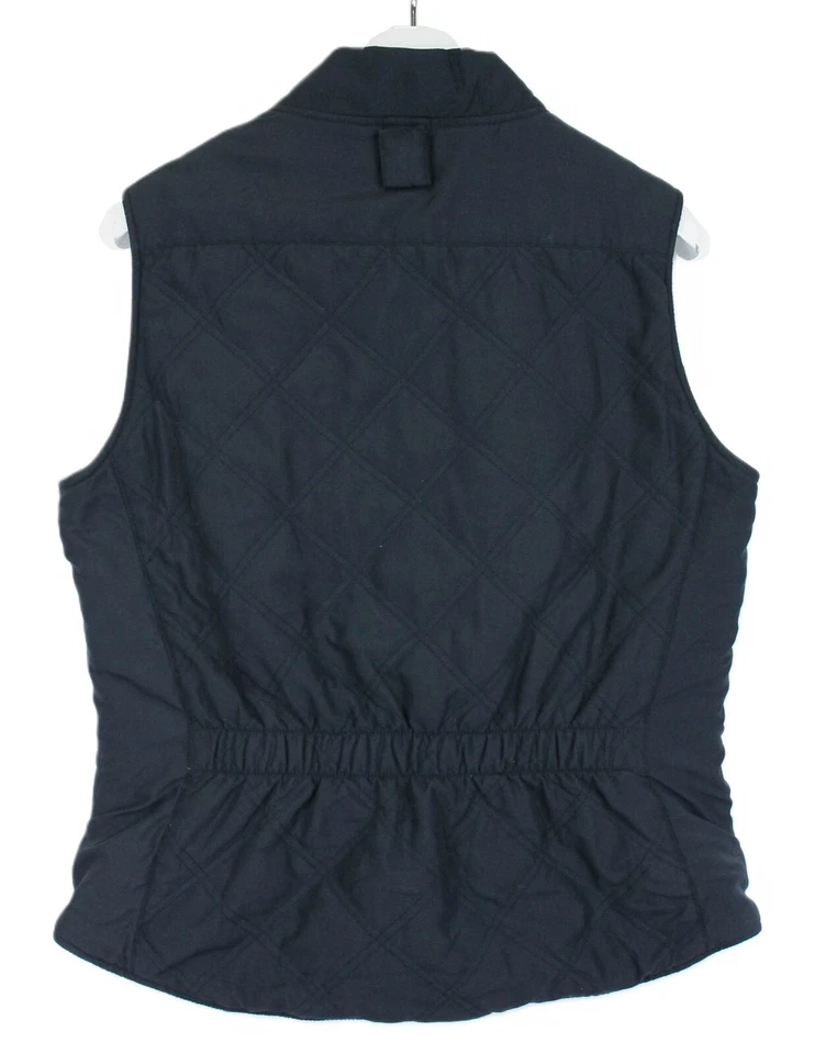 Chaleco Musto Performance Damas UE 42 Ligero Azul Acolchado Bolsillos con Cremallera Foto 2 de 4