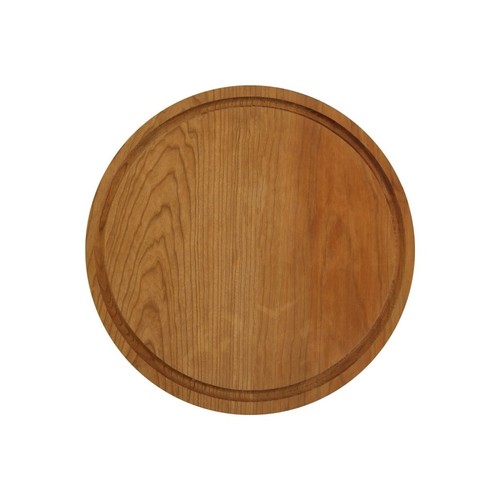 Casual Home CB02202 Delice Cherry Round Cutting Board with Juice Drip Groove