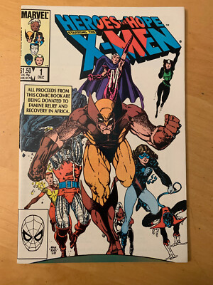 HEROES FOR HOPE X MEN 1, HIGH GRADE - SEE PICS, 1ST PRINT, ARTHUR ADAMS