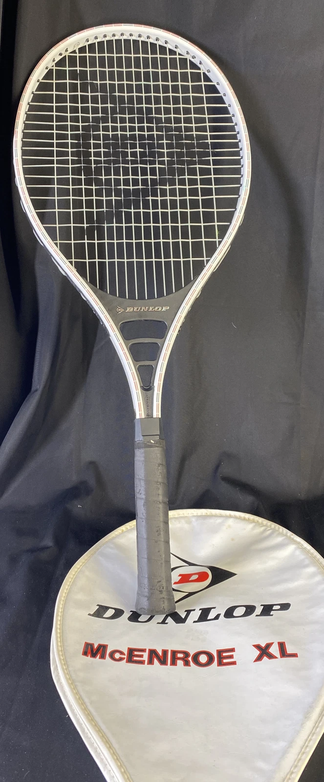 Dunlop John McEnroe Xl Tennis Racket L3 L4/3/8  with cover - Picture 1 of 8