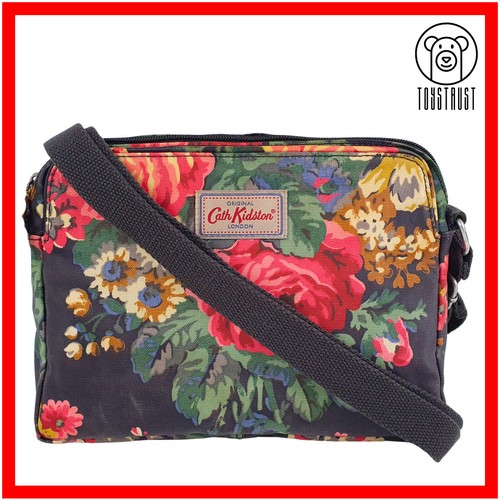 Cath Kidston Mini Busy Bag Cross Body Bloomsbury Bouquet Floral Oilcloth CM26