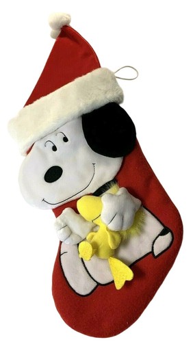 Hallmark Peanuts Snoopy & Woodstock Christmas Stocking - Picture 4 of 12