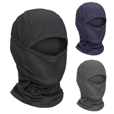 #ad UPF 50 Balaclava Face Mask Sun Protection Hood Motorcycle Sheisty Mask $13.99