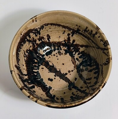 Tan/ Brown Spotted Bowl Colectivo 1050