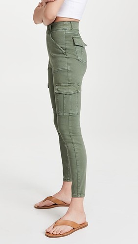 NEW Spanx Stretch Twill Ankle Cargo 