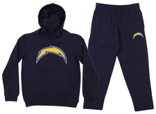 Outerstuff NFL Youth San Diego Chargers Team Fleece Hoodie and Pant Set