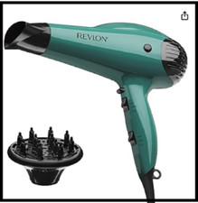 Revlon Professional Ionic Hair Blow Dryer Blower 1875W Volume Boost w/ Diffuser