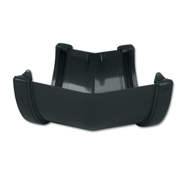 Floplast Guttering RAH2AG 115mm Hi-Cap (Deepflow) - 135* Angle - Anthracite Grey