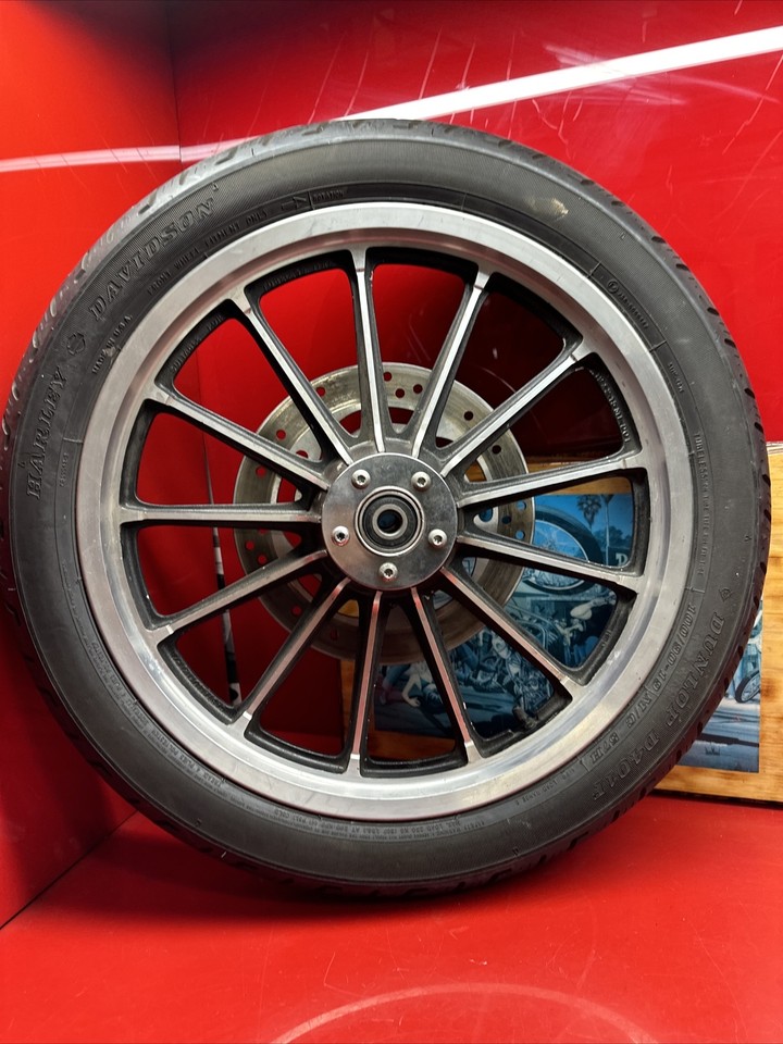 19” harley front 13 spoke mag wheel cast fxr dyna sportster 3/4