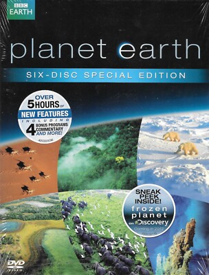 Planet Earth - New Factory Sealed Six-Disc Special Edition - BBC DVD WS