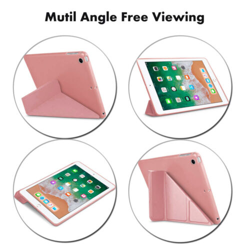 For iPad Pro 11/10.5/10.2/Air 4th 10.9" 10th Smart Case Leather Stand Flip Cover - Picture 5 of 19