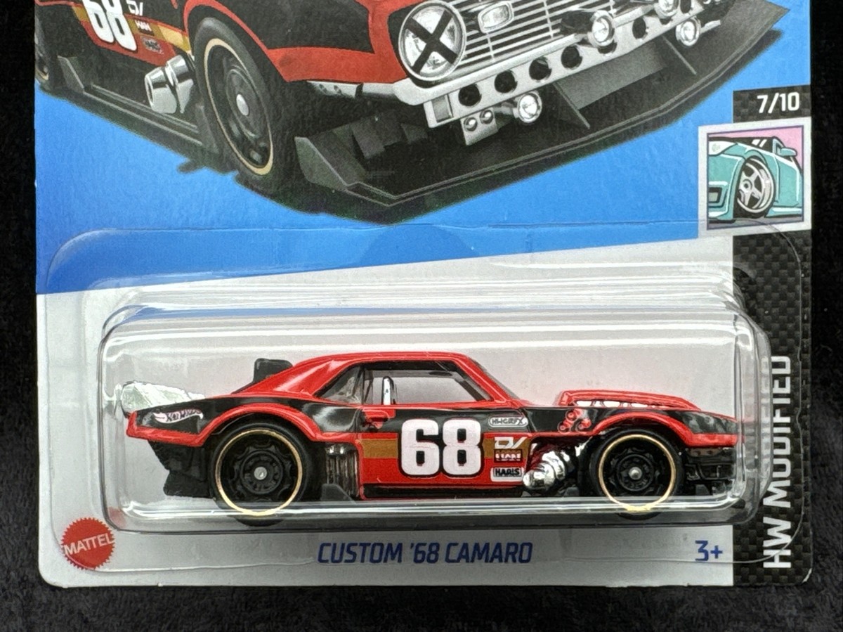 Hot Wheels 2024 HW Modified 7/10 Red Custom '68 Camaro | eBay