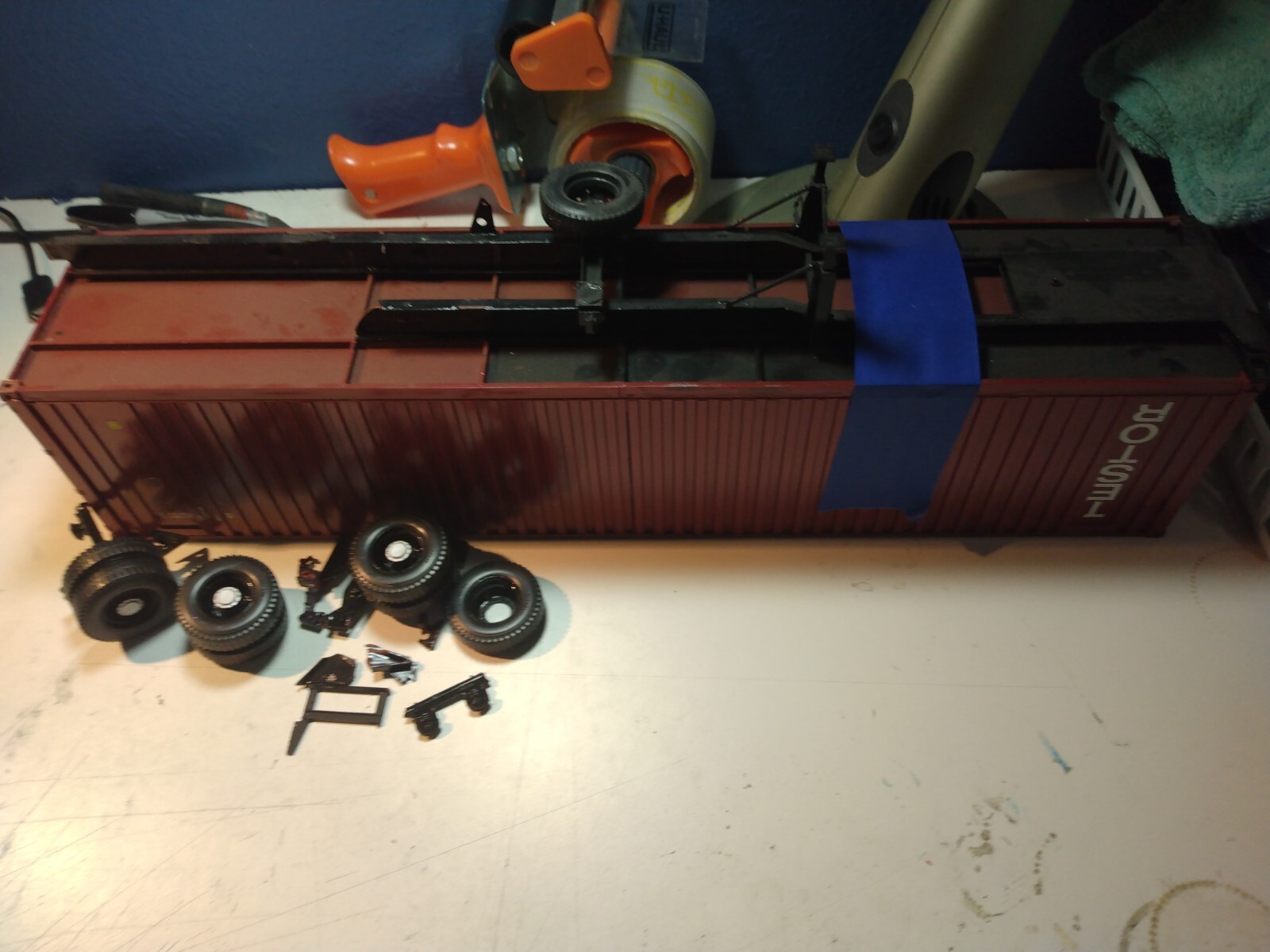 Plastic Model Semi Trailer Parts eBay