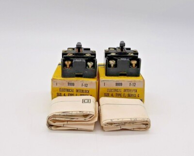 Square D 9999 F-12 Electrical Interlock Lot of 2 | eBay