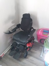 Red Black Permobil M3 Corpus Electric Wheelchair