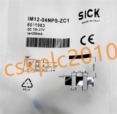 Sensore Induttivo SICK IM12-04NCP-ZC1 7902930 – Nuovo, Mai Usato, Made In Germany