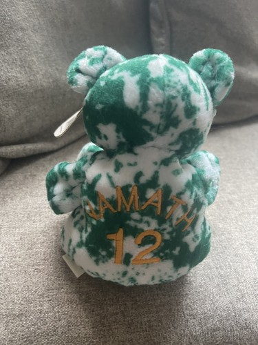 SALVINO'S BAMMERS NFL Joe Namath New York Jets #12 Plush Beanie Bear New! - Picture 3 of 4