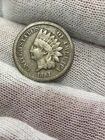 1861 Copper Nickel INDIAN HEAD CENT Penny.  Nice Higher Grade Old US Coin!